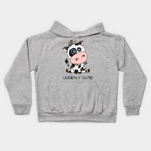 Brie the baby cow Kids Hoodie